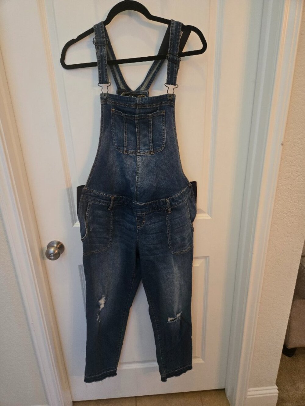 Indigo Soul size large overalls new with tags